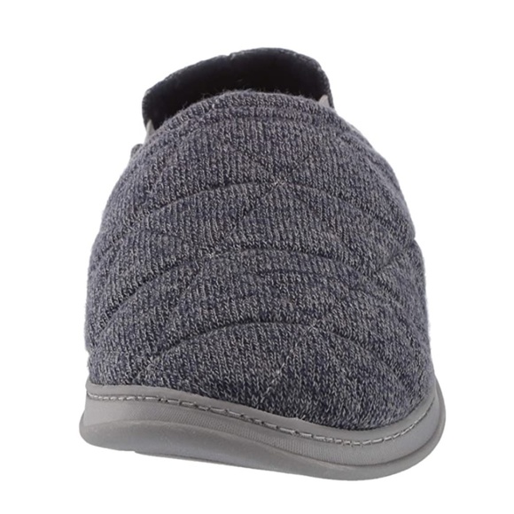 New Men's Dearfoams Heathered Knit Closed Slippers Size Large 11/12 - Picture 5 of 14